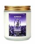 AOWOA Eucalyptus & Mint Scented Jar Candle, Large 19.4oz Natural Soy Wax, 110-Hour Long Lasting Non-Toxic Clean Burning, Fresh Smelling Home Aromatherapy for Spa Stress Relief, Gifts for Men Women